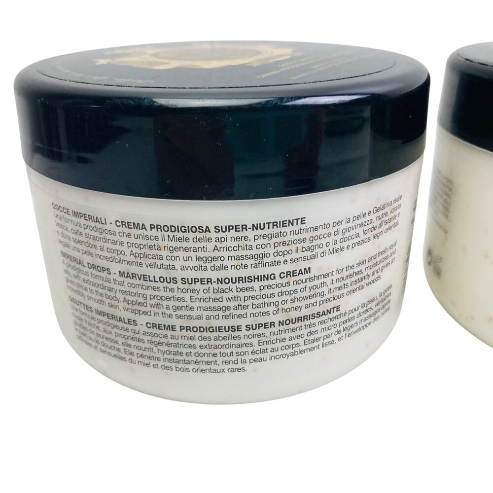 Perlier Imperial Honey Super-Nourishing Cream 16.9 Fl Oz Jar Set Of 2 - Picture 3 of 3